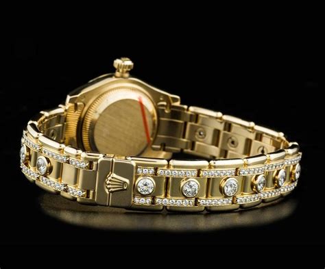 bowl diamond rolex|rolex diamond set bracelet.